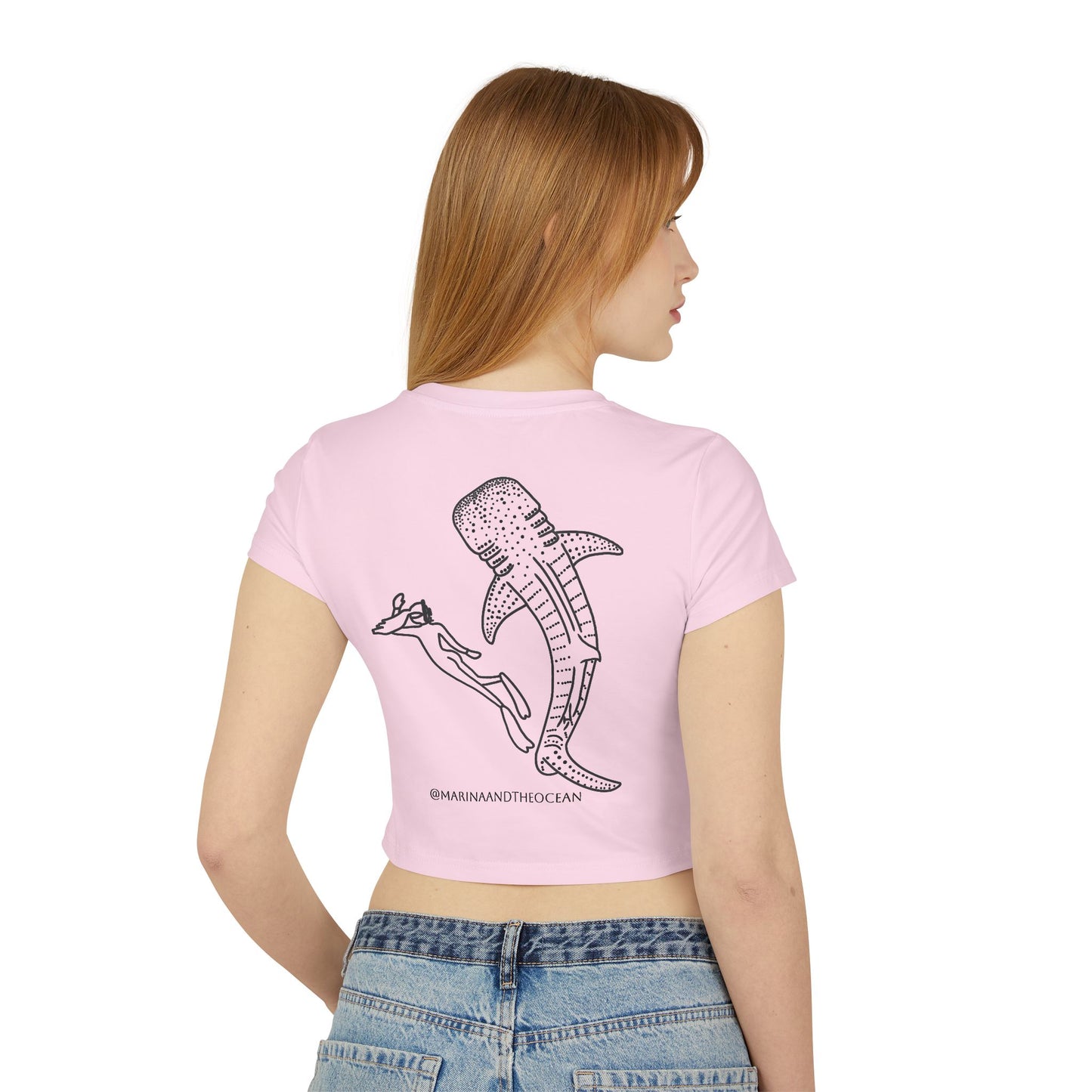 Women Crop top Whaleshark