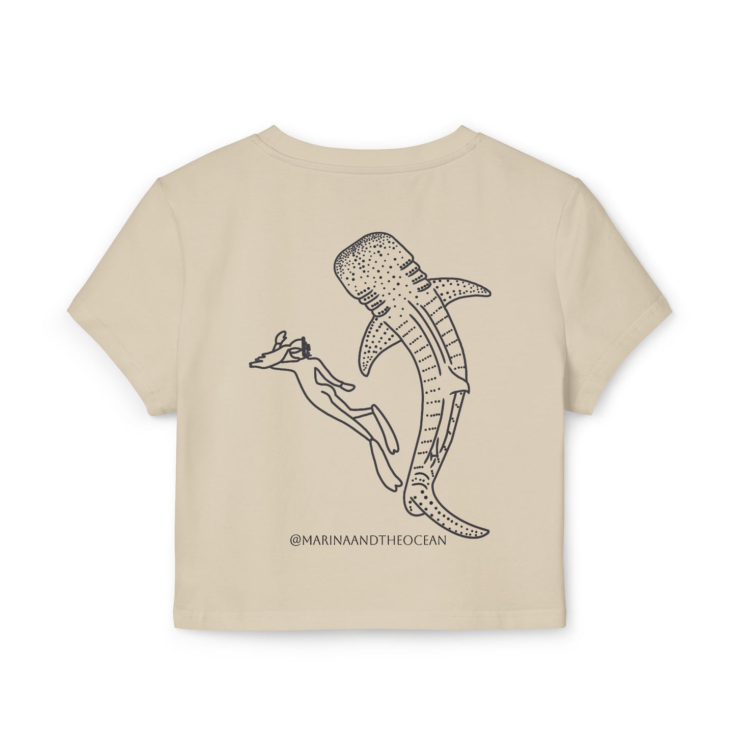 Women Crop top Whaleshark