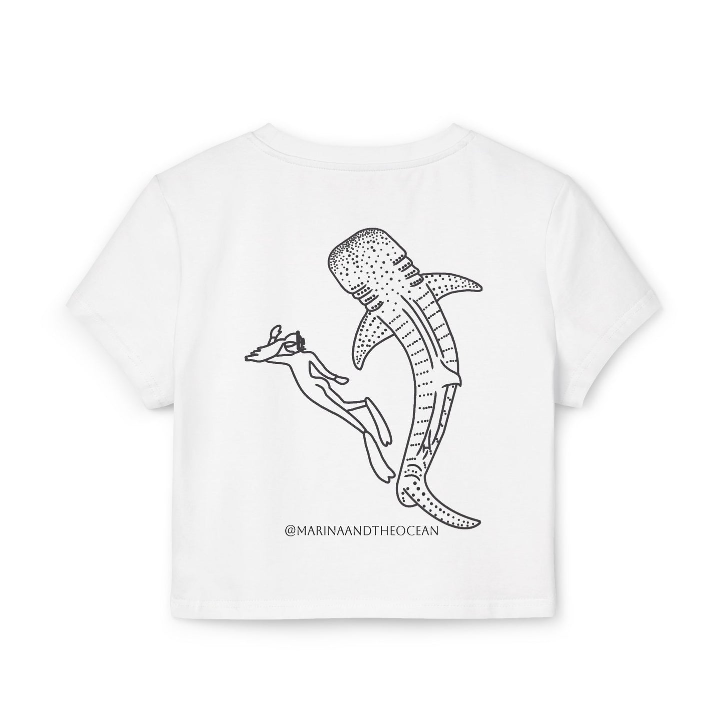 Women Crop top Whaleshark