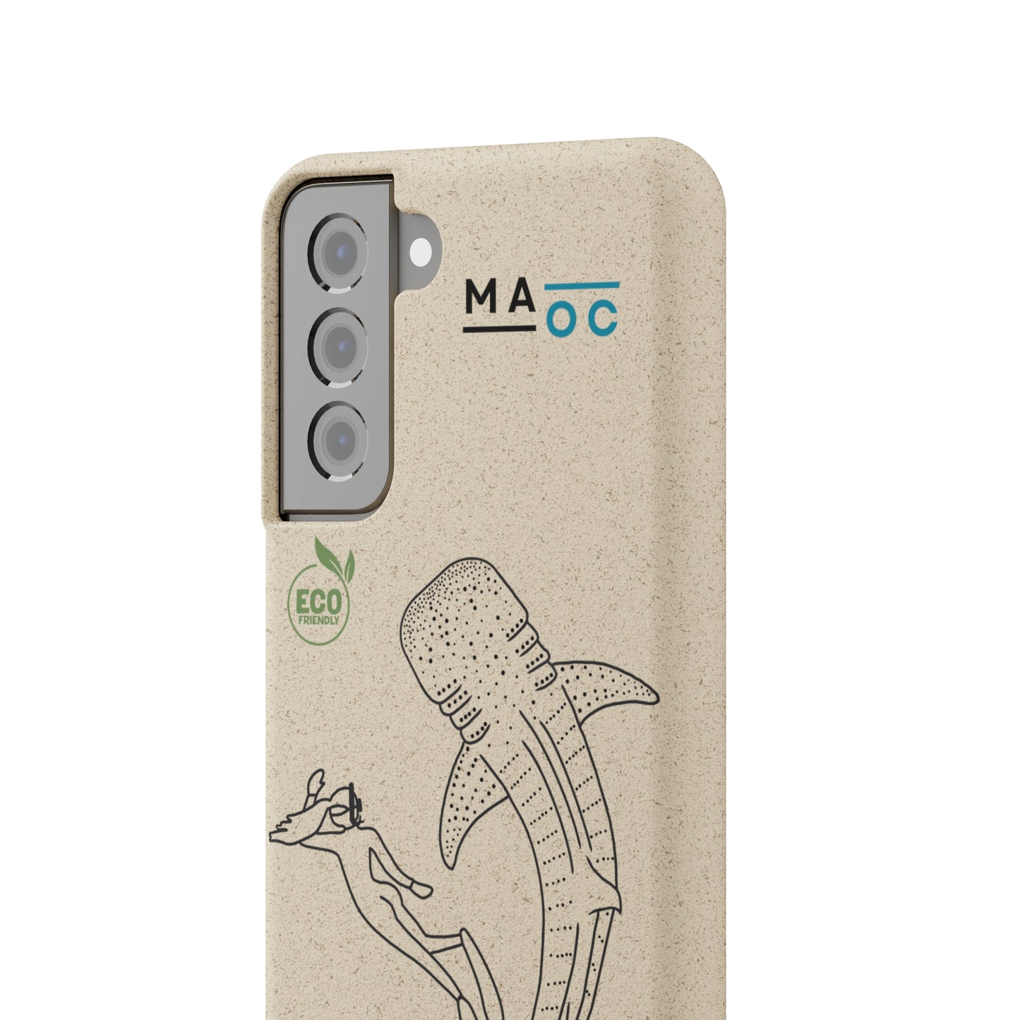 Bamboo Phonecase Love to protect Whaleshark