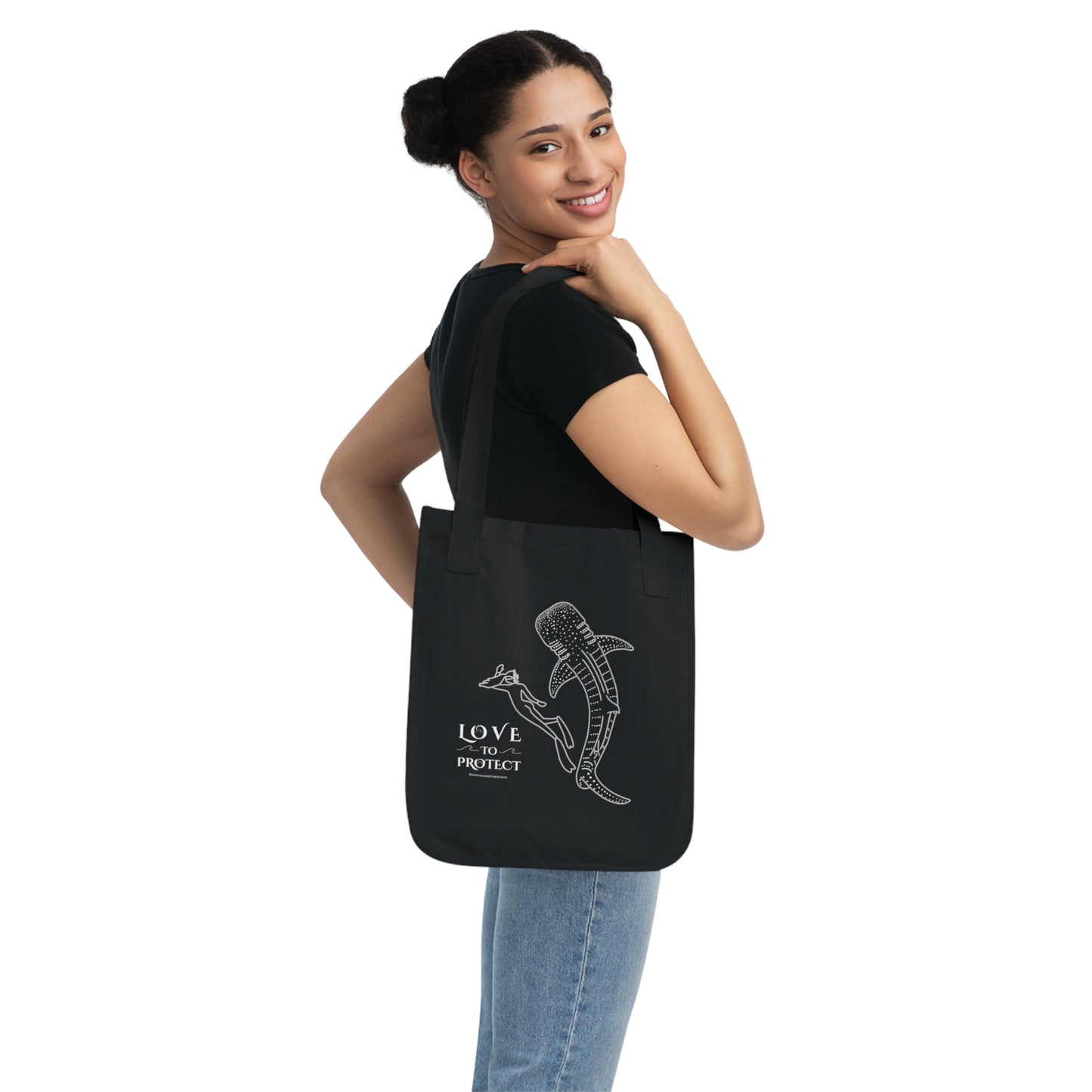 Love to Protect Whaleshark Totebag