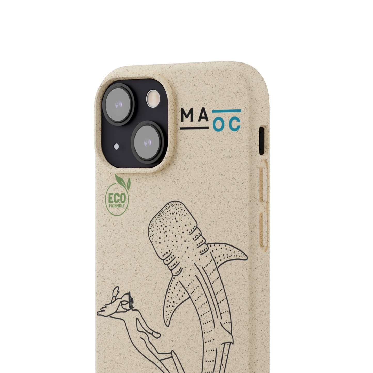 Bamboo Phonecase Love to protect Whaleshark