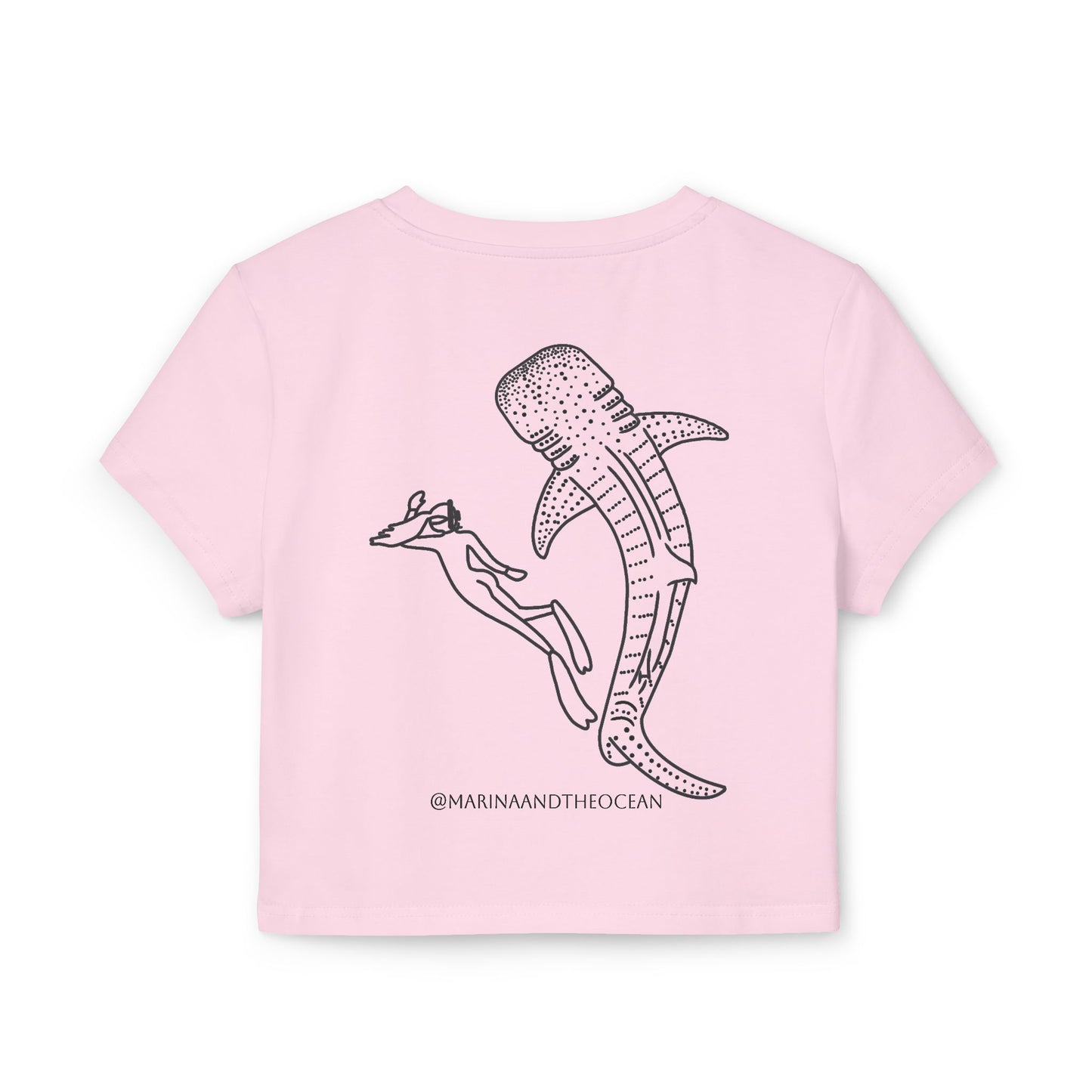 Women Crop top Whaleshark