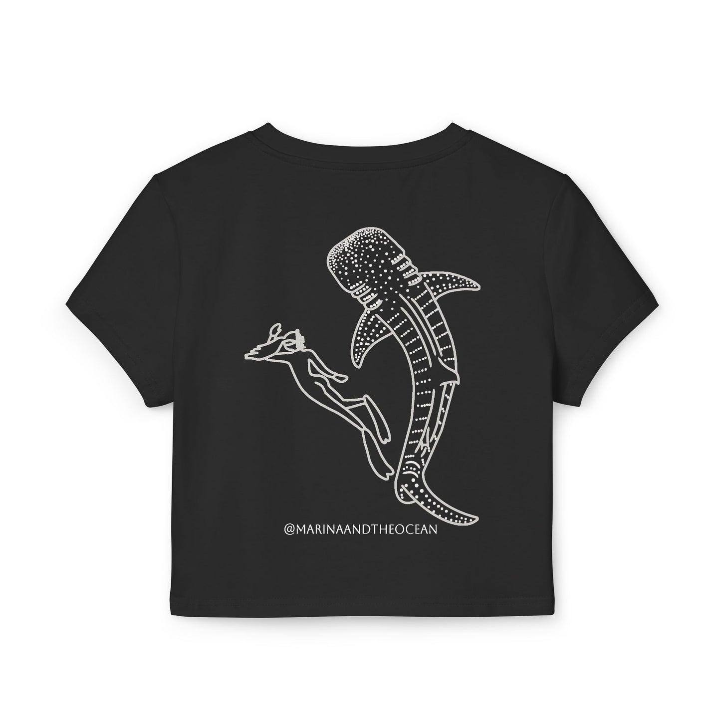 Women Crop top Whaleshark