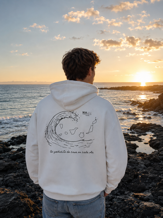 Sobre el mismo mar | Sudadera blanca